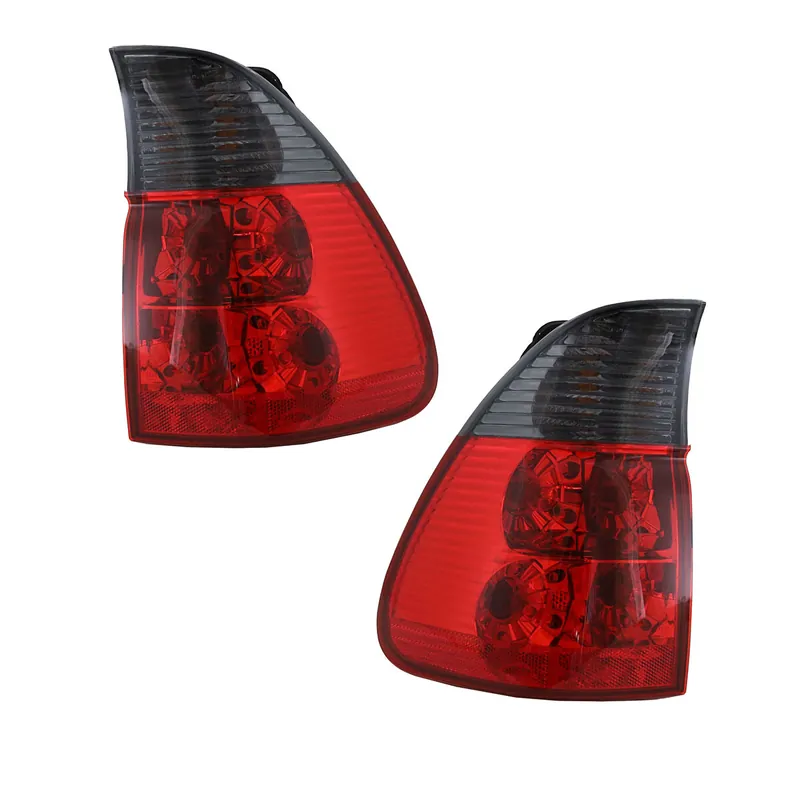 Set Design Rückleuchten Rot Smoke passt für BMW X5 E53 Baujahr 1999-2006 Neue Kollektion