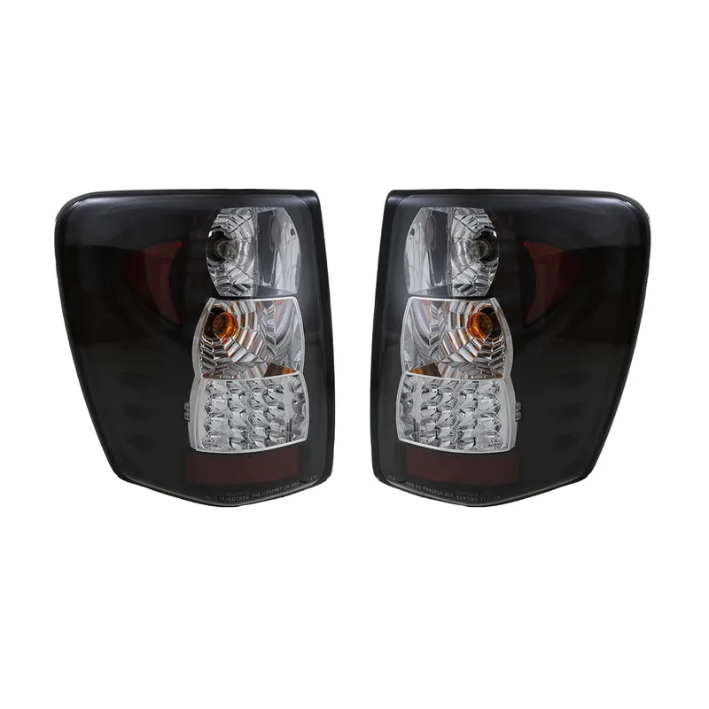 Heißes Angebot Design Rückleuchten Heckleuchten Upgrade LED schwarz passt für Chrysler Jeep Grand Cherokee ab99-05