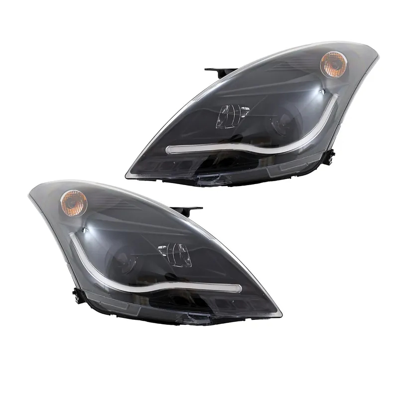 Scheinwerfer LED Tagfahrlicht passt für Suzuki Swift 5 ab 2010-2016 in Schwarz Schnäppchen