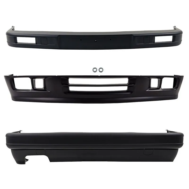 DM Exclusiv Sport Front Bumper upper + lower Part fits on BMW E30 Facelift also M-Tech II Made from Plastic Knallerangebot