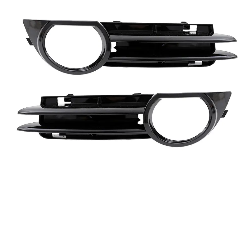 Echt Stoßstangengitter SET hochglanz Schwarz passt für Audi A3 8P 2004-2008 kein S3
