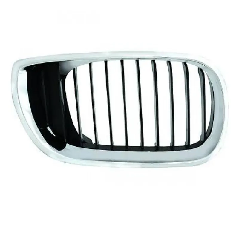 Kühlergrill Chrom Schwarz links für BMW 3er (E46) Coupe Cabriolet 1998-2003 Nur Für Kurze Zeit