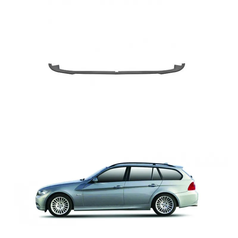 Front Spoiler Lippe Evo schwarz vorne für BMW 3er E90 E91 M-Paket Stoßstange Bestpreis