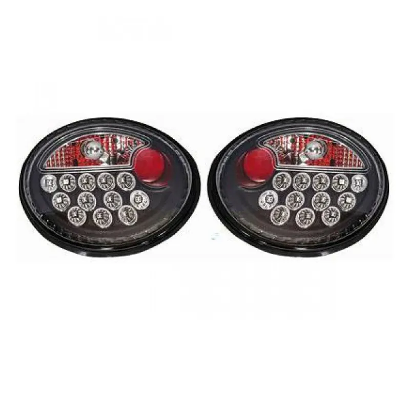 Kracherpreis LED Rückleuchten Set Schwarz Klarglas für VW New Beetle (9C1, 1C1) ab 1998