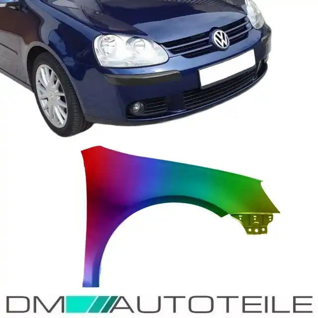 Kracherpreis Kotflügel Rechts vorne Stahl alle Modelle passt für VW Golf 5 1K ab 03-09