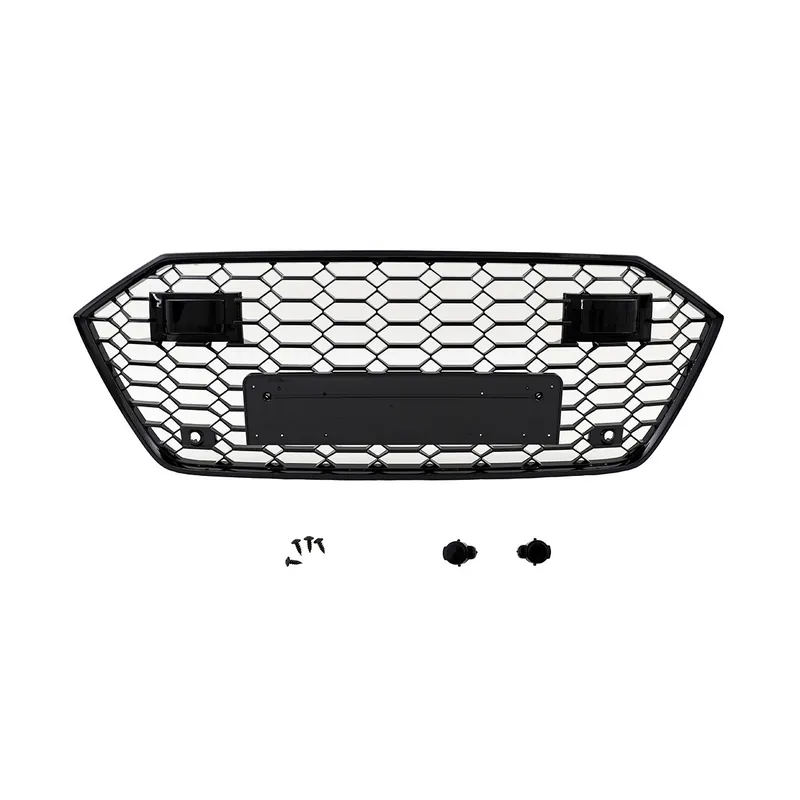 Front Bumper Kidney Grille Black Gloss for all Audi A7 C8 Facelift up 2018 Knallerangebot