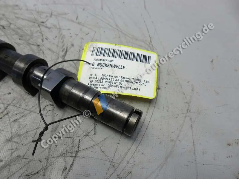 Motor gebraucht DACIA LOGAN LS0 AB 04 Baujahr 2007 Aktuell