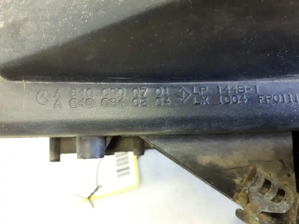 Turbolader und Luftzufuhr gebraucht MERCEDES-BENZ B-KLASSE W245(06/05- Baujahr 2008 Solange Der Vorrat Reicht