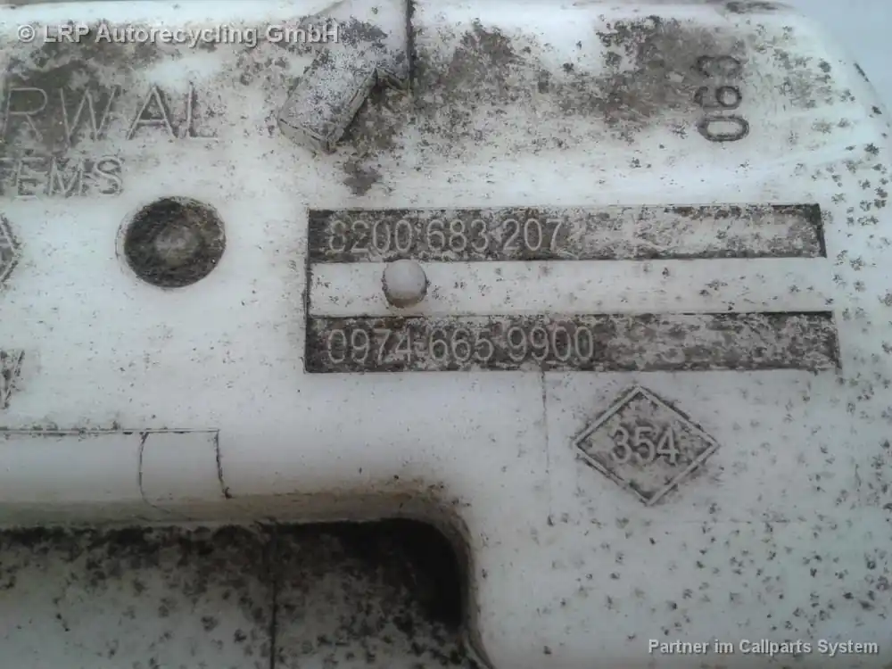 Expressversand Kraftstoffversorgung gebraucht RENAULT CLIO II Baujahr 2009