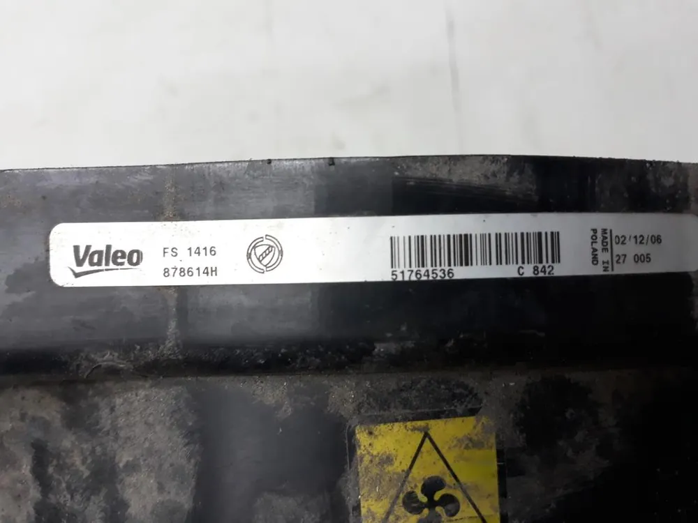 Zertifiziert Kühlung gebraucht FIAT PANDA (169) AB 03 Baujahr 2007