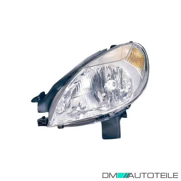 Hauptscheinwerfer links H4 ohne Motor passt für Citroën Xsara Picasso 04-11 Schneller Versand