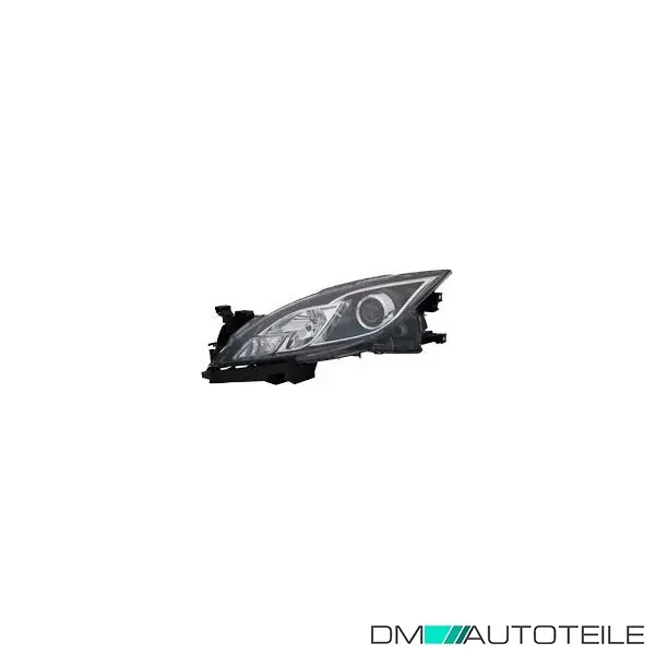 Hauptscheinwerfer links H11 H9 mit Blinklicht passt für Mazda 6 Hatchback 08-09 Top-Preis