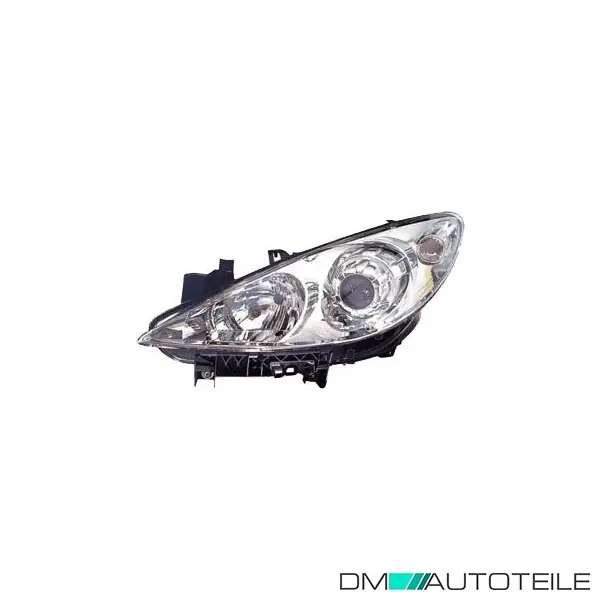 Angebot Hauptscheinwerfer links H7 mit Motor Xenon passt für Peugeot 307 Break 05-09