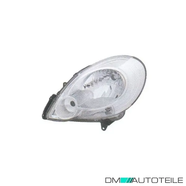 Echt Hauptscheinwerfer links H4 passt für Renault Kangoo/Grand Kangoo 07-13