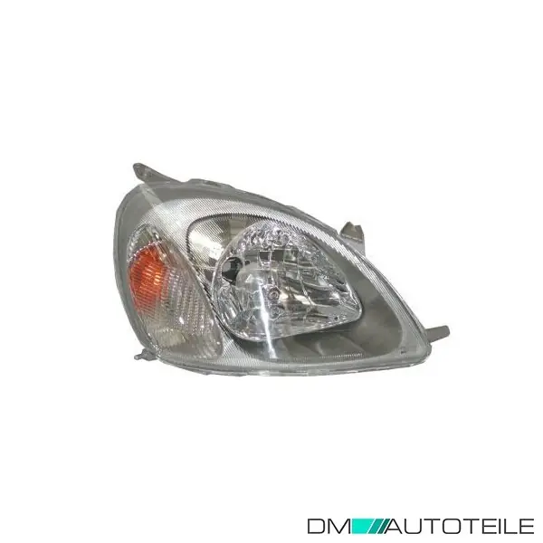 Sonderangebot Hauptscheinwerfer rechts H4 ohne Motor passt für Toyota Yaris 99-03