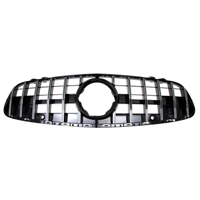 Markenware Front Grille Black Chrome fits Mercedes SL R231 Facelift up 2015 to Panamericana GT