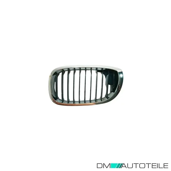 Kühlergrill links vorne links schwarz verchromt passt für BMW 3er Coupe 01-03 Zertifiziert