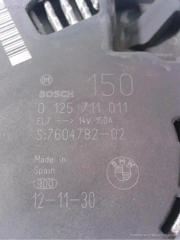 Anlasser, Lichtmaschine gebraucht MINI MINI R61 PACEMAN Baujahr 2012 Must-Have
