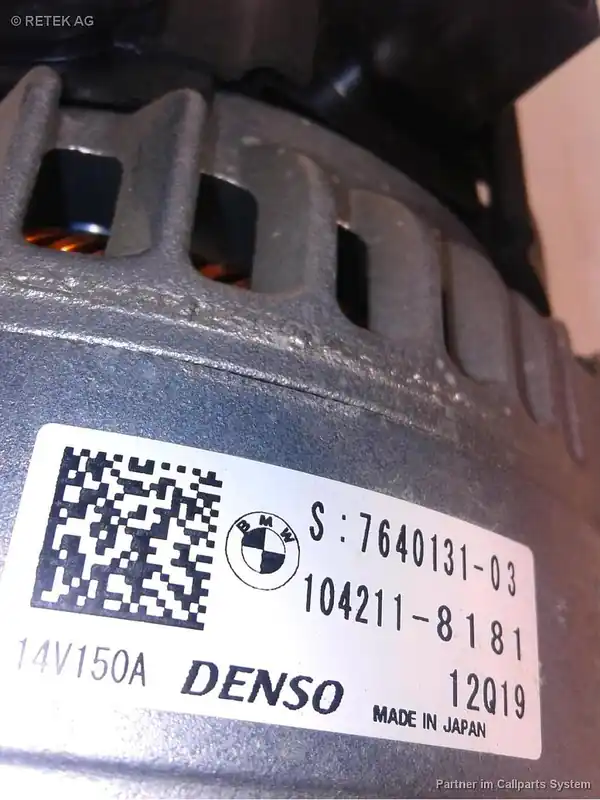 Anlasser, Lichtmaschine gebraucht MINI MINI F55 Baujahr 2014 Ausverkauf