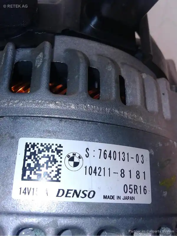 Angebot Anlasser, Lichtmaschine gebraucht MINI MINI F55 Baujahr 2014