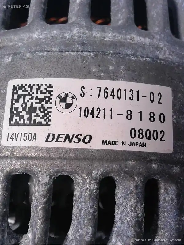 Jetzt Kaufen Anlasser, Lichtmaschine gebraucht MINI MINI F56 Baujahr 2014