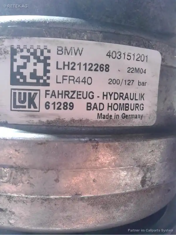 Must-Have Hilfsmotoren,-Pumpen gebraucht BMW 5-ER (E60,E61) Baujahr 2005