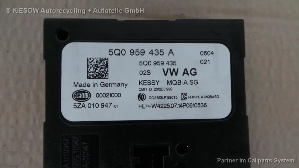 Preisknaller Relais, Steuergeräte gebraucht VW GOLF VII AU/5G1 Baujahr 2015