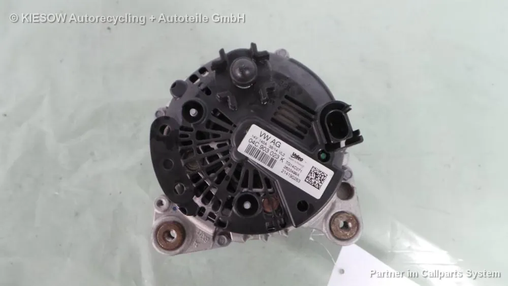 Anlasser, Lichtmaschine gebraucht VW GOLF VII AU/5G1 Baujahr 2016 Direktkauf