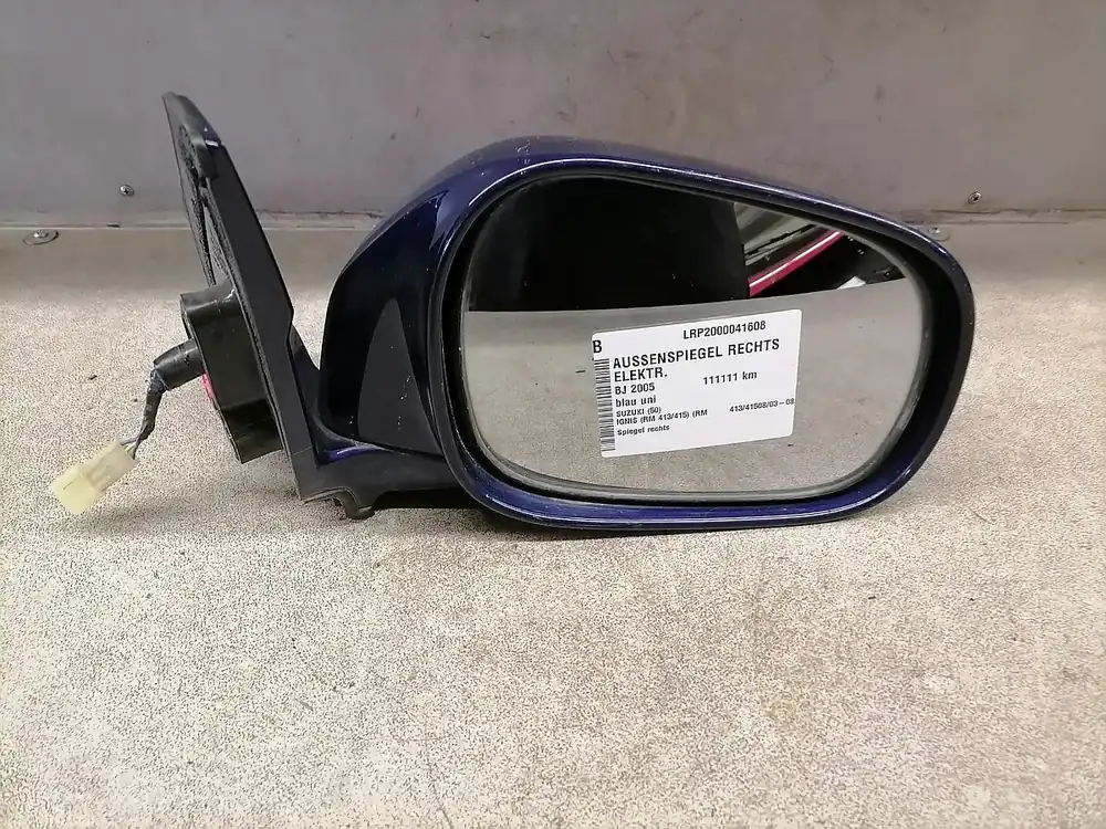 Abverkauf Spiegel gebraucht SUZUKI IGNIS (RM 413/415) Baujahr 2005